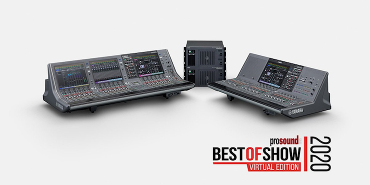 RIVAGE PM5和PM3数字混音系统，实力斩获IBC 2020 Best of Show大奖