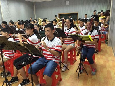 豪运国际示范乐团茂名第九小学管乐团大师班活动成功举办